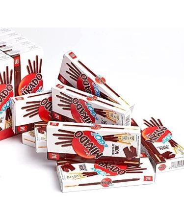  Mikado Mikado Pocket Dark Chocolate Pocket Size Snack TV Tray Easy to Take Away Display of 24 Boxes of 39 g - Buy Online on GoSupps.com
