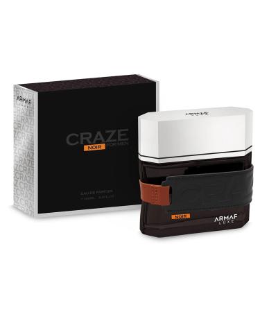 Armaf Craze Noir for Men Eau de Parfum Spray 3.4 Ounce - Buy Online on GoSupps.com