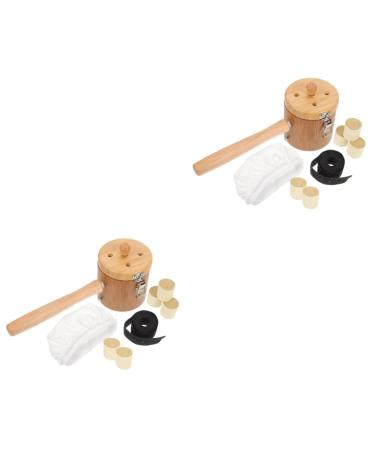 JECOMPRIS metal clips 2 sets Hand devices for the Moxibusion Moxa-Stick container metal stand massage devices Moxa bar burner Moxa gel burner stainless steel of the back closure compartment