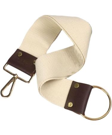 Healifty Cotton Linen Razor Strop - Double Sided Sharpener & Polishing Tool with Hanging Buckle | International Shipping Available - Buy Online on GoSupps.com