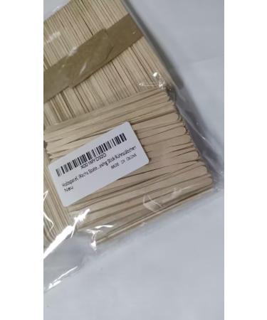 300 Wooden Spatulas for Hair Removal | Waxing & Cosmetic Use | Disposable Wood Sticks - Buy Online on GoSupps.com