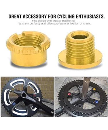VGEBY Crank Bolts: Gold Bike Chainwheel Screws for Single Dental Plate - Bicycle Accessory - Buy Online on GoSupps.com