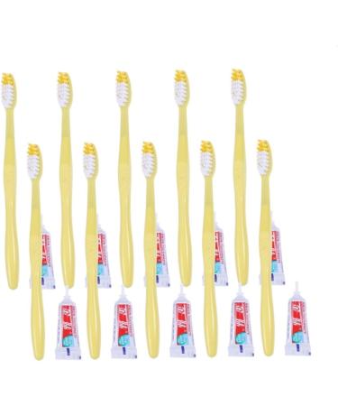 FRCOLOR 30-Piece Travel Toothbrush & Toothpaste Kit - Hotel & Oral Hygiene Set for VIPs | Ideal for Travel - Buy Online on GoSupps.com