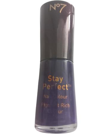 Boots No7 Stay Perfect Nail Polish Varnish Violetta 70 - Buy Online on GoSupps.com
