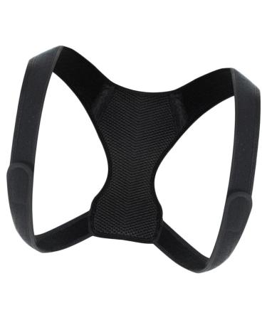 Healvian Belt Shoulder Belt Adjustable Straightener Hunchback Adjustable Posture Brace Brace Upper Brace Male Equipment Child L Black