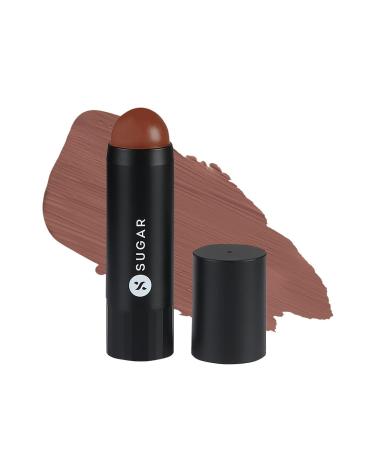 SUGAR Cosmetics Face Fwd Contour Stick - 02 Espresso Edge (Coffee Brown) Longlasting Formula Lightweight 02 Espresso Edge (Coffee Brown) 1 Count (Pack of 1)