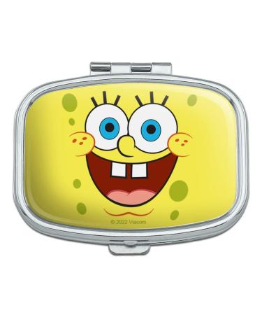 Spongebob Goofy Smile Face Rectangle Pill Case Trinket Gift Box