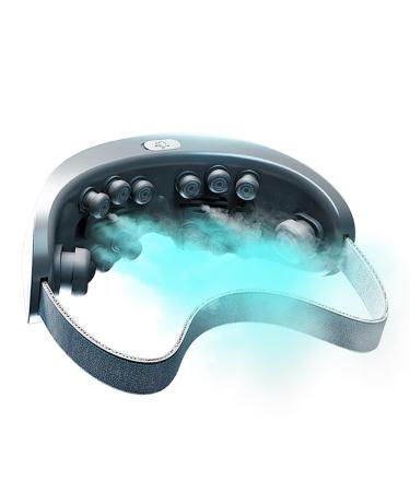 Eye Massager with Heat Heated Eye Mask with Music Massages Eye Muscles Eye Care Gift with 6 Massage Modes and Humidification Design Gifts for Friend Mom and Dad.