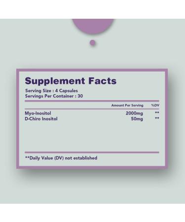 Zanapure Myo D-Chiro Inositol Supplement - PCOS Support & Hormonal Balance - 120 Vegan Soft Capsules - Buy Online on GoSupps.com