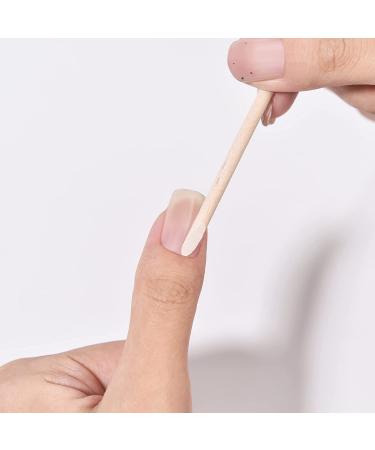 5 Pack Orange Wood Sticks Cuticle Pusher for Manicure Pedicure - Non-Toxic & Skin-Safe - Buy Online on GoSupps.com