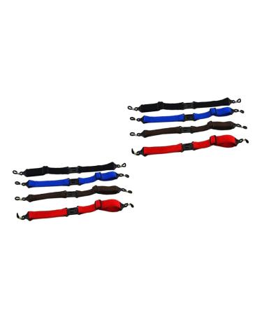 Osaladi sports glasses 8 pieces of snap glasses glasses for glasses for glasses reading glasses band ropes for sports glasses holder belt glasses holder