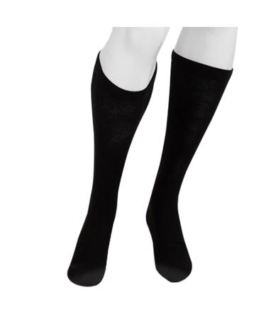 Juzo Power Lite 15-20mmHg Knee High Black Large Compression Sock