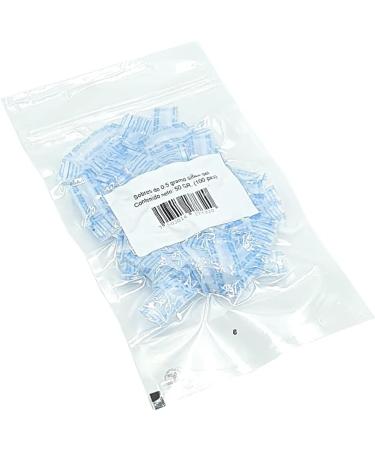Desecamen Silica Gel Packets - Non-Toxic Food Quality Desiccant & Dehumidifier - Moisture Absorber (100 x 0.5g) - Ideal for Safe Storage - Buy Online on GoSupps.com