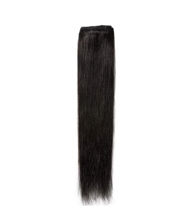 Buy Clip In Extensions - Real Remy Hair 8 Wefts 18 Clips 55cm - #1B Natural Black - 75g - International Shipping - Buy Online on GoSupps.com