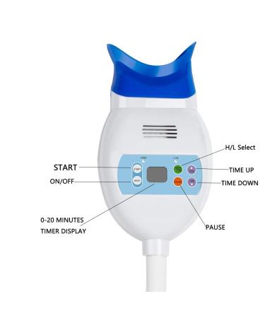 Pevor Power Dental Teeth Whitening Light | Cold LED Lamp for Bleaching Accelerator | US Shipping - Buy Online on GoSupps.com