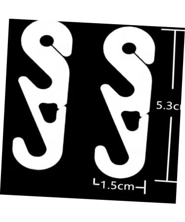 Clispeed 450 Stk MA SK Extension Hook Holder | Ear Protection Tape & Facial Mask Coupling - Shop Internationally - Buy Online on GoSupps.com