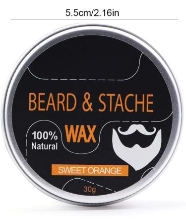 siduytin Beard Care Cream Not Easy to Spill Face Cream Easy to Carry High Gloss Long Lasting Long Lasting Conditioner Sweet Orange - Buy Online on GoSupps.com