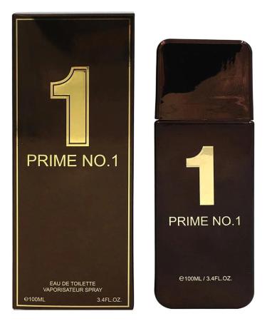 PRIME NO.1 EAU DE TOILETTE FOR MEN 3.4 FL. OZ Amber Woody fragrance for men.