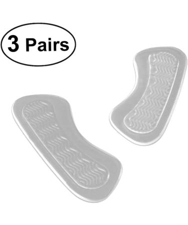 GLEAVI 6 Pairs Silicone Shoe Insoles & Heel Inserts - Comfortable Back Support Inserts for All Shoes - International Shipping Available - Buy Online on GoSupps.com