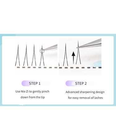 V Shape Lashes Extensions - Professional Individual Lower Eyelashes Handmade Natural False Lashes (5-7mm Mix J-0.07) for Stunning Comic Eye Look - Buy Online on GoSupps.com