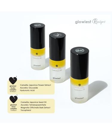 glowiest Dream Glow Camellia Essence Mist- Skin Hydration & Soothing. Glow-Booster All In One Multi Mist+Toner+Serum l 75% Camellia Flower Water - composed of 6 premium plant oils - 35ml/1.18 fl oz. 1.18 Fl Oz (Pack of 1) - Buy Online on GoSupps.com