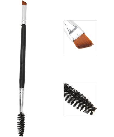 Verdant Touch Dual Eyebrow Brush Dual Brow Brush 3-Piece Set Portable Professional Angled Eye Brow Brush Dual Headed for Beauty Room Household Travel  - Buy Online on GoSupps.com