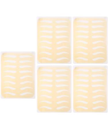 5Pcs Eyebrow Practice Skin Permanent Makeup Training Microblading Practice Skin - Fake Skin For Experienced Artists And Beginners(Gold) - Buy Online on GoSupps.com