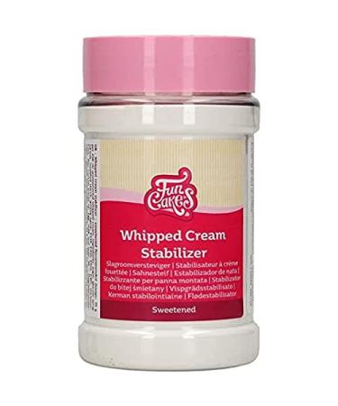 FunCakes Whipped Cream Stabilizer - Sweetened: Sweetened Stabilizing Powder Keeps Whipped Cream Stiff Ready To Use 150 g.