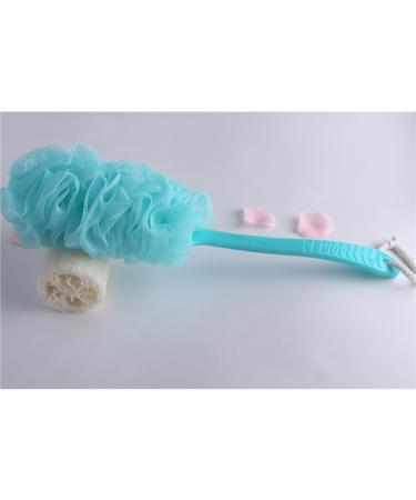ROSENICE Long Handle Bath Scrubber Brush - Shower Sponge Back Brush for Men and Women in Pink - Buy Online on GoSupps.com