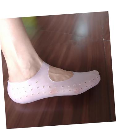 FOMIYES 1 Pair Womens Socks Features Socks for Women Anti Moisturizing Sock Metatarsalgia Silicone Calcetines para Mujer Ladies Socks Invisible Socks Silicone Gel Miss Spa Toe Socks XL - Buy Online on GoSupps.com