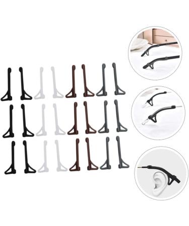 Buy Uonlytech 24 Pairs Silicone Glasses Protection | Anti-Ear Bracket Leg Cuff & Nose Bridge Cushions - International Shipping Available - Buy Online on GoSupps.com
