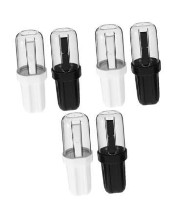 Minkissy 6 piece travel lifter Travel toothbrush container Travel accessories travel supplies to toothbrushes storage box toothbrush holder toothbrush case for the travel toothpaste holder as shown x 3 pieces 12.00x7.30cmx3PC