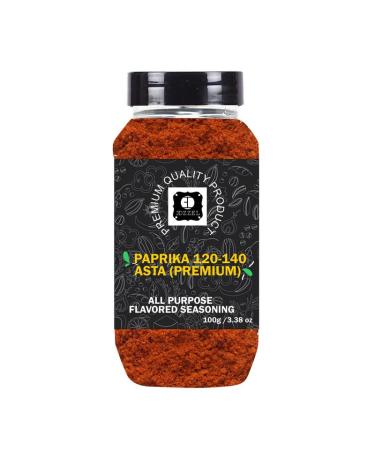 EDZZEL EDZZEL Premium Indian Paprika 120-140 Asta (Premium) - 100g Box (Pack of 1)