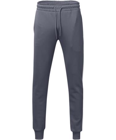 Hanxiulin Men's Training Suit | Dark Gray Polyester Jogging & Sportswear for Autumn/Winter Fitness - Buy Online on GoSupps.com