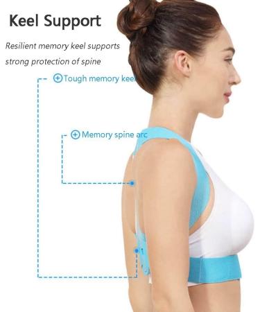 Adults Sitting Posture Corrector Boys Girls Spinal Support Belt Correct Body Figure Stand Trainer Device (Color : Gray Size : Small) (Purple Small) - Buy Online on GoSupps.com