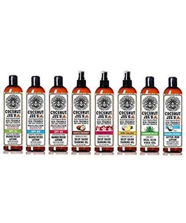 BANDFOW Creamy Coconut After Sun Lotion by Coconut Joe's | Enriched with Coconut Oil Vitamin E and Aloe Deeply Moisturizes Your Skin 8 Ounce Bottle - Buy Online on GoSupps.com