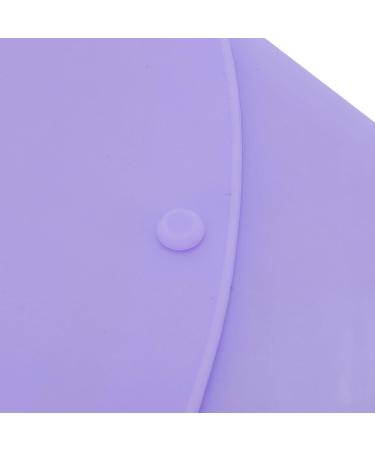 Insulated Silicone Curling Iron Pad | Heat Resistant Mat & Pouch for Travel | Professional Hair Styling Tools for Women (Purple - Buy Online on GoSupps.com