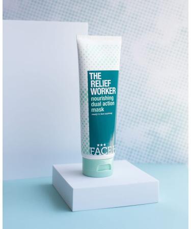 FACE HAUS The Relief Worker Buttery Mask - Dual Action Cleansing & Nourishing Moisture Sealing 4 oz - Buy Internationally - Buy Online on GoSupps.com