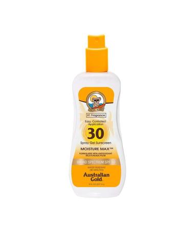 Australian Gold Spf30 Spray Gel Ultimate Hydration 8 Ounce (235ml) (3 Pack)