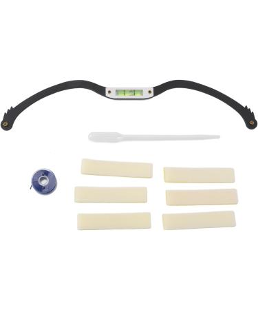 Brow Mapping Tool Eyebrow Ruler Eyebrow Corrector Permanent Makeup for Cosmetics BLACK - Buy Online on GoSupps.com