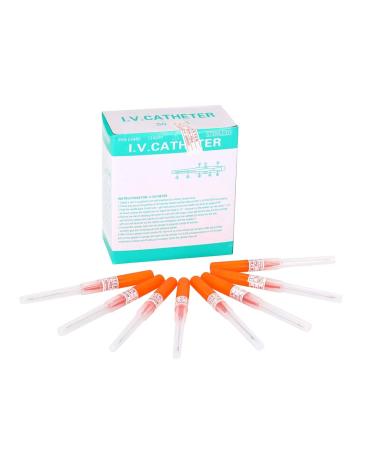 Ear Nose Piercing,DOWEI 50pcs 14G Piercing IV Catheter Kit Piercing for IV Start Kits,Body Piercing Tools,Piercing Supplies (14G)