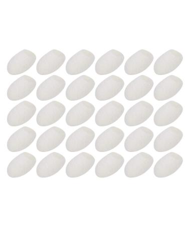 30pcs Silk Ball Facial Cleanser Balls Skin Care Scrub Face Massage Silkworm for Blackhead Removal Shrink Pores Face Skin Cares Exfoliate - Buy Online on GoSupps.com