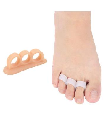 Tcare Toe Spreader Toe Spreader Toe Separator Toe Spreader Hallux Valgus Corrector Straightener Three Hole Orthosis