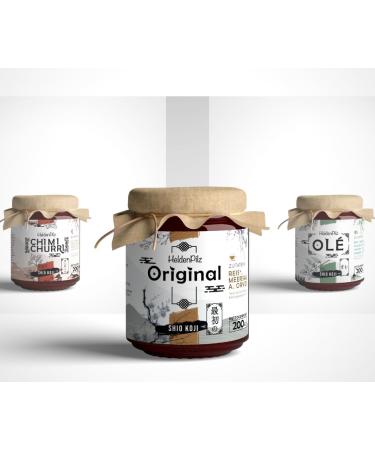 Helden Mazilz |Bio Shio Koji - salty marinade |universal culinary miracle cure100% naturally fermented lively (unpasteurized) vegan (Shio K. Bundle)