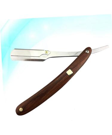 Angoily Foldable Razor for Men - Safe Interchangeable Blade Razor with Bamboo & Metal Cutlery Holder - Buy Online on GoSupps.com