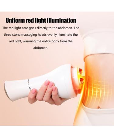 Abdominal Massage Device - Heated Waist Massager with 3 Temperature & Intensity Levels | Intelligent Timing & Display for Deep Relaxation - Buy Online on GoSupps.com