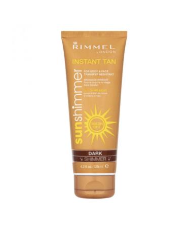 Rimmel London Sunshimmer Instant Tan - Dark Shimmer 125ml