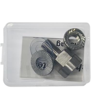 Buy EMTB Axis Adapter - Universal Bicycle Pendant Cup Adapter - M10 x 1.0 - Unisex Silver | International Shipping - Buy Online on GoSupps.com