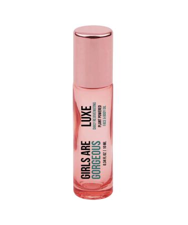 LUXE Face Oil | Ultimate Rejuvenating System | Dry Skin Remedy Moisturizing Therapy for Skin Barrier Repair Increased Skin Plumpness Enhanced Elasticity & Diminished Fine Lines | Comes With a Natural Stone Roller | Offers Excellent Slip for Gua Sha Hand F