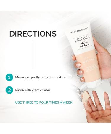Sea Beauty Hydrating Exfoliating Face Cleansing Wash Scrub - 5.1 Fl Oz - Buy Online on GoSupps.com